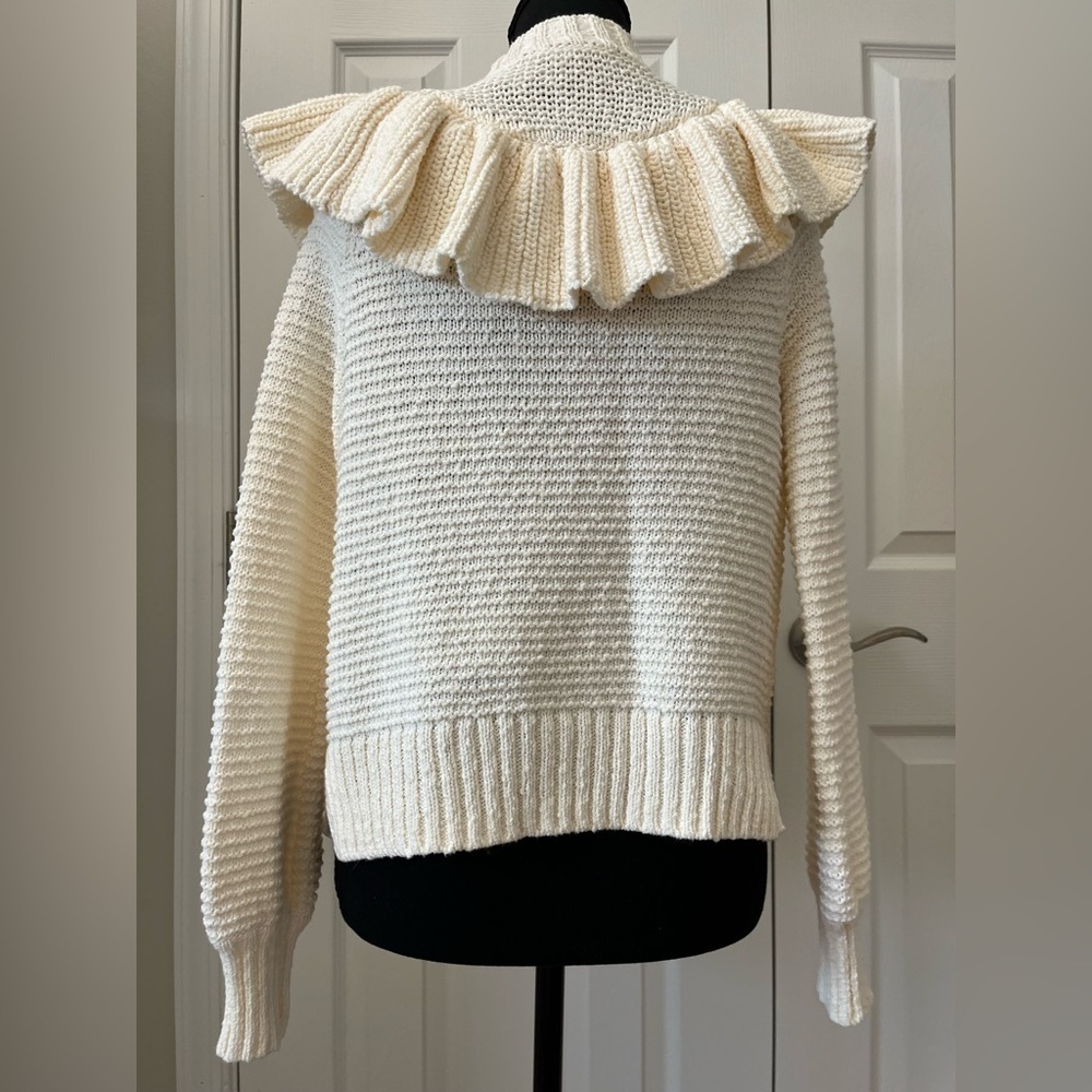 Madewell Cream Cardigan XXS - Picture 3 of 12